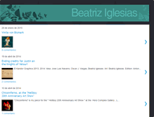 Tablet Screenshot of beatriziglesias.com